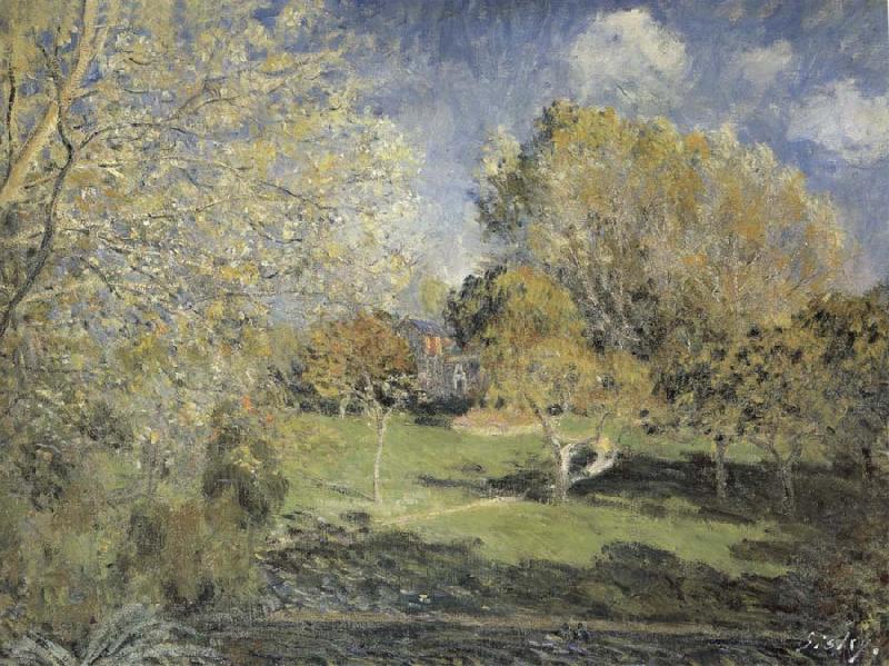 Alfred Sisley The Park oil painting picture